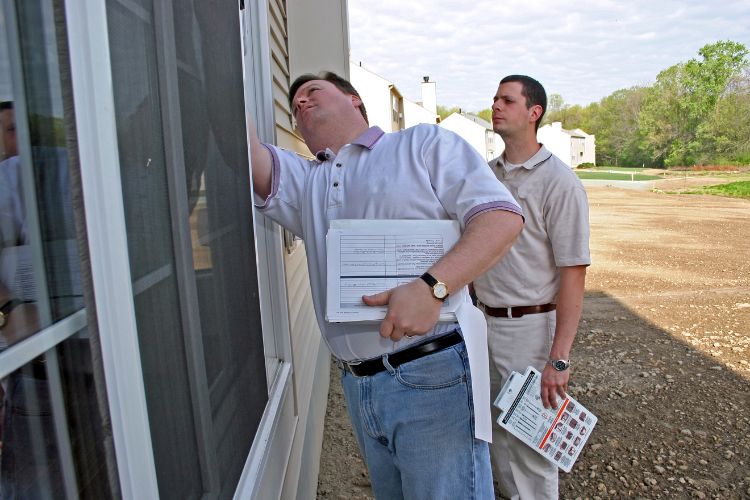 Landlord at Home Inspection